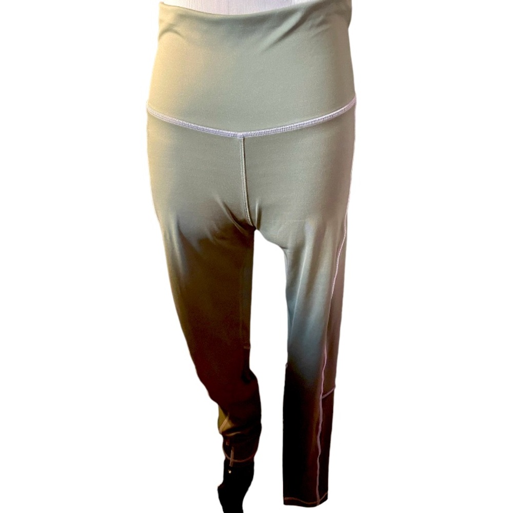 Reebok Tights training M harmony green for women